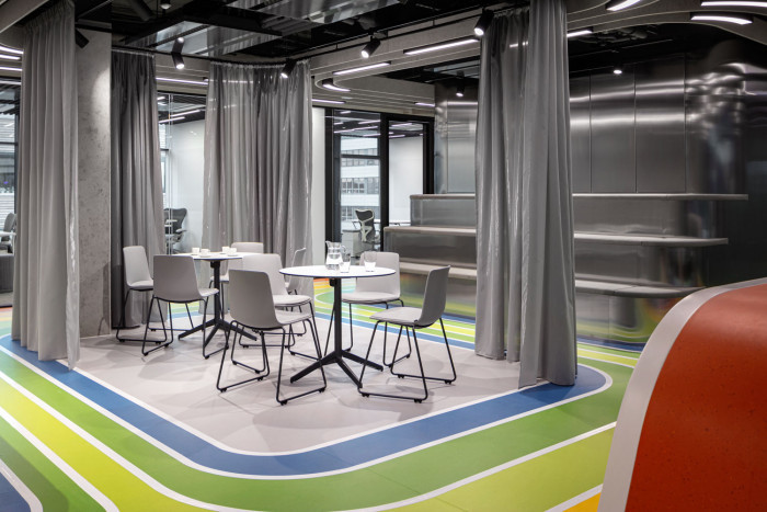 Kancelářské prostory Livesport v Praze od studia Reaktor