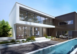 Vizualizace systému MB-104 Passive v uspořádání