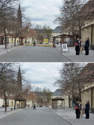 1. místo, ateliér HRA (před a po)