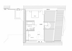 PLATFORMA ARCHITEKTI, dům s loftem v Ostravě, 6.NP, výkres