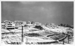 Celkový pohled na vilovou kolonii Baba z roku 1933.