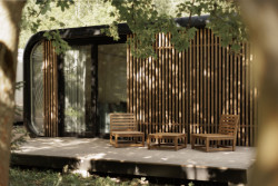 Společnost KOMA Modular představuje elegantní modul Fashion Line Relax, který je budoucností rekreačního bydlení