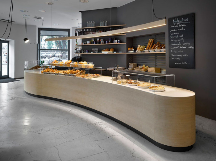 JRA Jaroušek.Rochová.Architekti, Café. Bistro. Pekařství Záhorský - foto