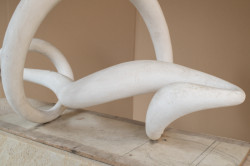 Karel Kronych, sádrový model fontány pro městský bazén v Novém Jičíně, realizované 1975