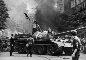 Vinohradská ulice, 21. srpna 1968