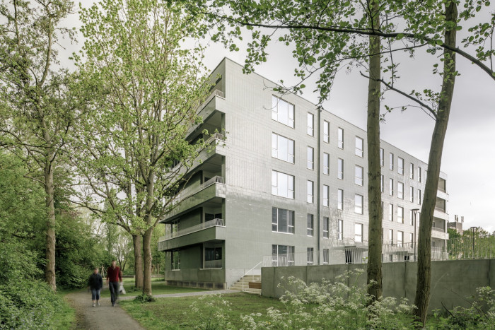 Bytový soubor od studia b-architecten v Belgii