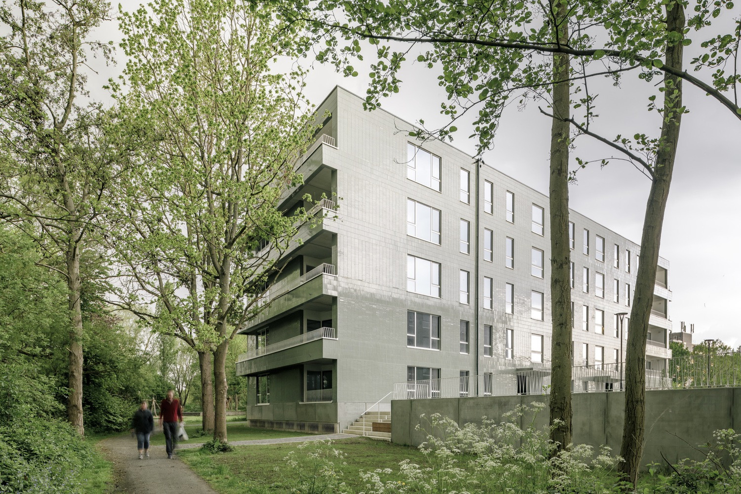 Bytový soubor od studia b-architecten v Belgii