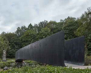 Lávka přes Dřetovický potok, Aoc architekti + Kloknerův ústav ČVUT v Praze (Ondřej Císler a Petr Tej)