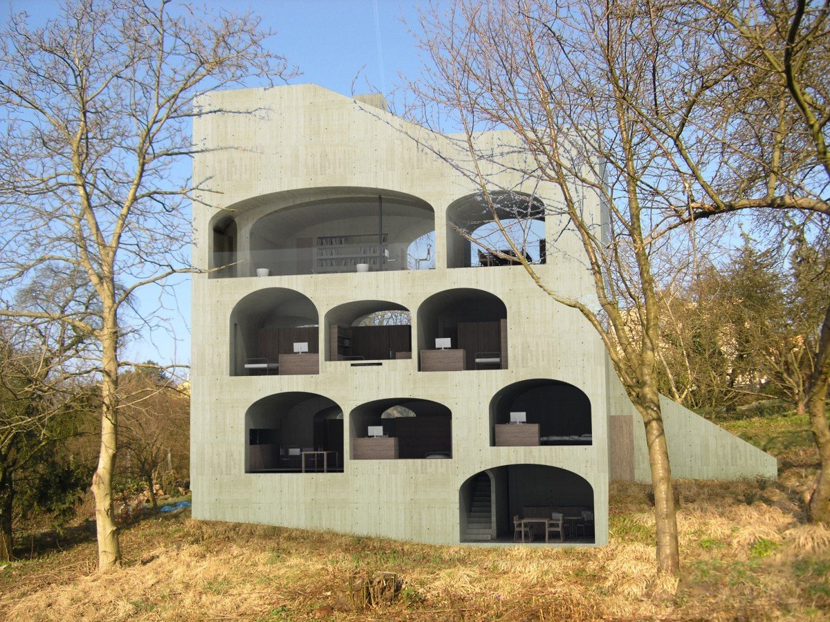 Dům s klenbami, Šépka architekti,