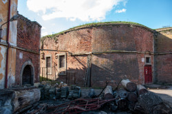 Oživení pevnosti Josefov, ateliér SVIŽN: IV. Bastion západní část před obnovou