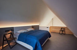 Rekreační dům, Modulora: ložnice na galerii