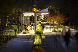 Revitalizace Tyršových sadů, New visit