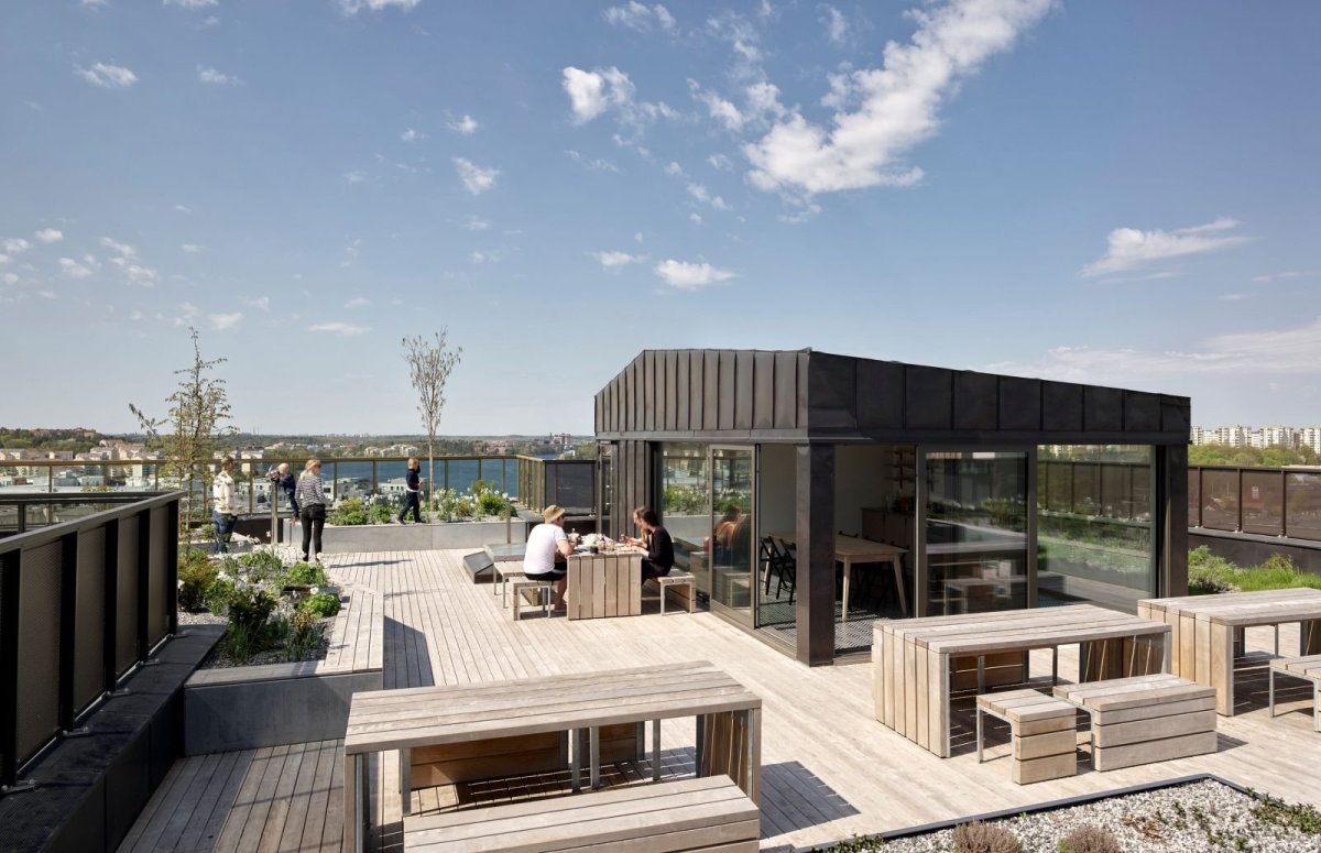 Bytový komplex Etaget ve Stockholmu, studio Kjellander Sjöberg