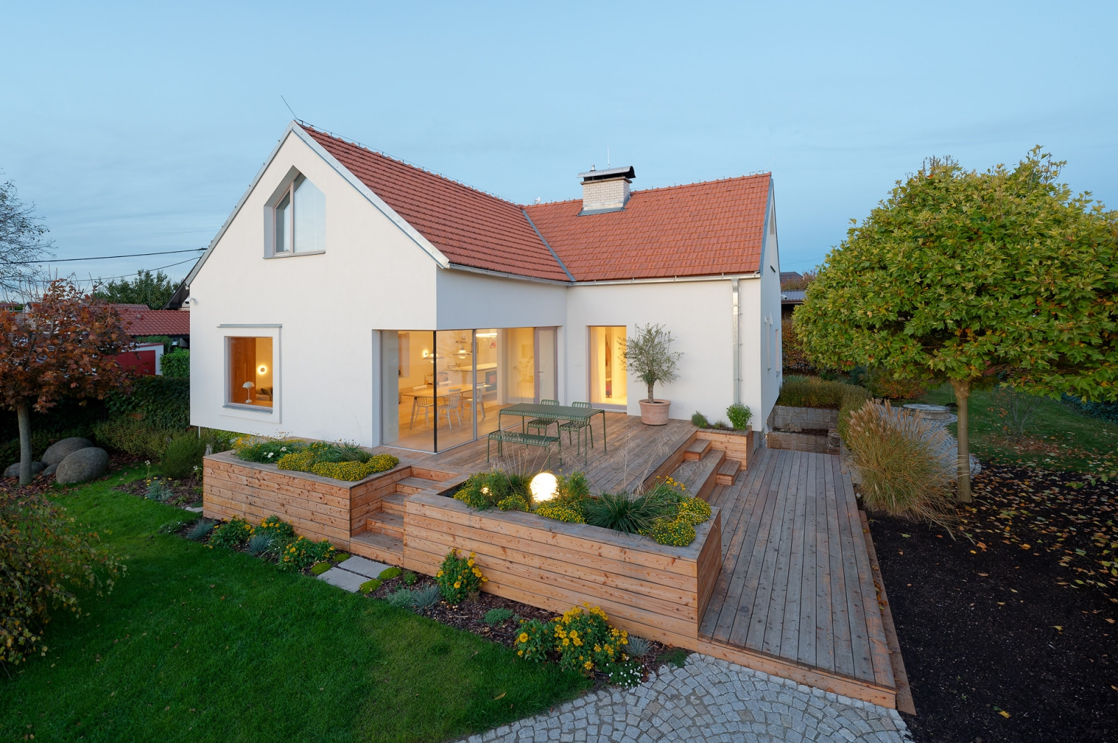 Přestavba rodinného domu v Ostrovačicích od studia INK ARC