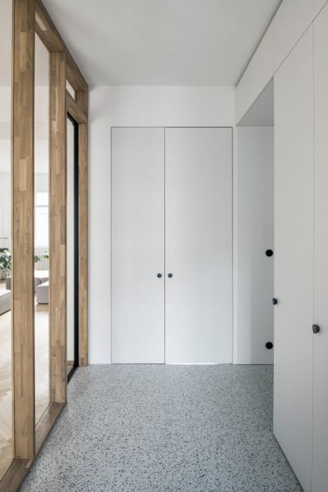 Interiér bytu HLB, Kuklica Smerek architekti / Peter Kuklica, Martin Smerek, Juraj Hubinský