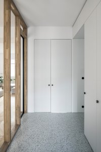 Interiér bytu HLB, Kuklica Smerek architekti / Peter Kuklica, Martin Smerek, Juraj Hubinský