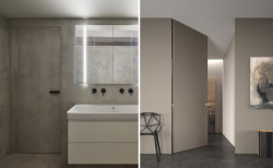 Dveře se skrytými zárubněmi jsou elegantním řešením pro minimalistické interiéry.