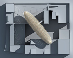 Huť architektury Martin Rajniš, Gulliver, pohled shora – foto