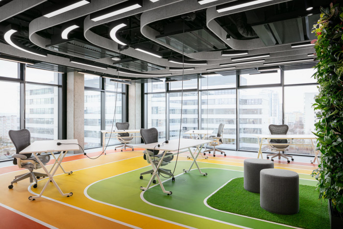 Kancelářské prostory Livesport v Praze od studia Reaktor