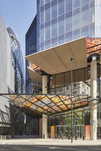 Studio PLP Architecture realizovalo nejvyšší budovu City of London. Obsahuje především kanceláře a společenské prostory, které využívají zaměstnanci zde sídlících firem