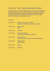 Ústav teorie dějin a architektury FA ČVUT pořádá konferenci Architektura osmdesátých let v České republice