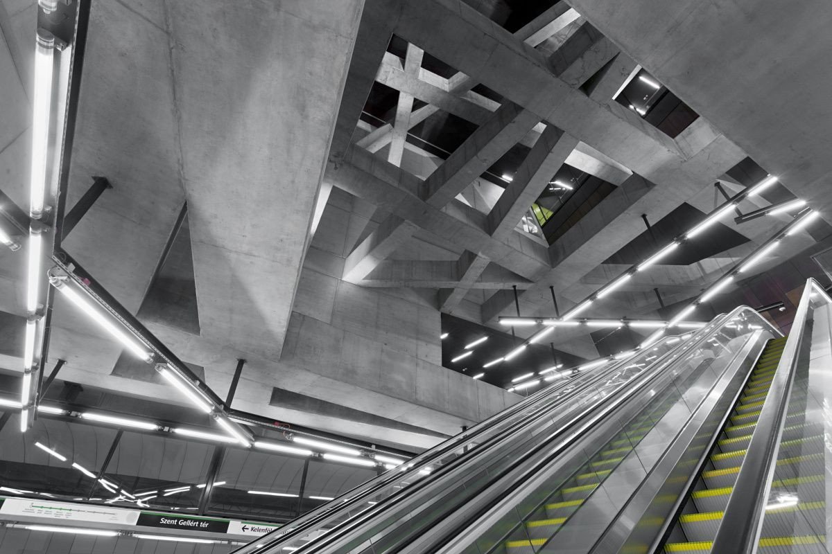 Zastávka metra GELLÉRT na lince M4 v Budapešti, Sporaarchitects