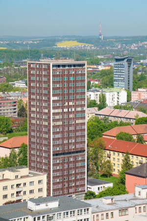 Ostravský mrakodrap - původní stav