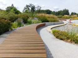 Městský park v centru Jaworzna