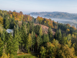 Studio 3K Architects zrekonstruovalo chatu v odlehlých lesích na Benešovsku