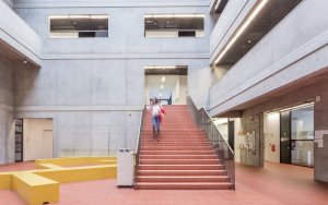Nová budova Fakulty architektury ČVUT, stav z roku 2018, Alena Šrámková