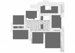 Revitalizace vnitřního prostoru nákupního střediska Centrum v Prešově, situace, zerozero