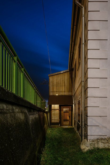 Čajovna v historickém domě v Blatné od studia DEBYT