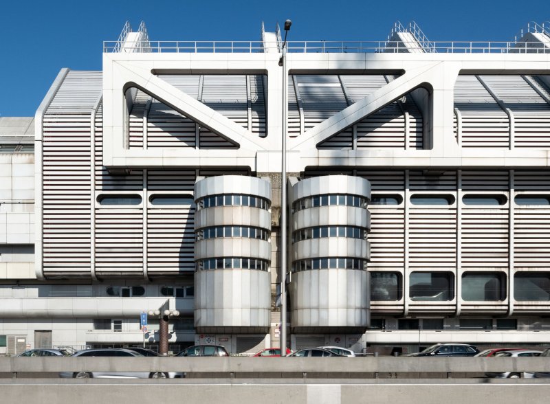Kongresové centrum ICC v Berlíně - hi-tech z dob studené války.