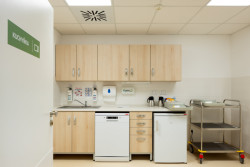 Pavilon chirurgie (Karvinská hornická nemocnice postavená z modulů KOMA)