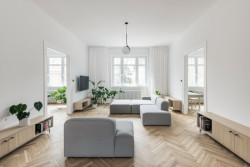 Interiér bytu HLB, Kuklica Smerek architekti / Peter Kuklica, Martin Smerek, Juraj Hubinský