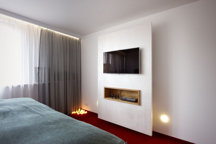 dotegg architekti s. r. o., Půdní byt v Holešovicích - foto