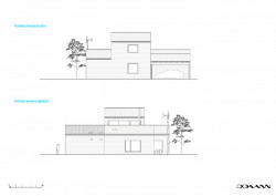 Letní sídlo, DDAANN/ Daniel Rohan, Daniel Baudis, pohledy jv, sz