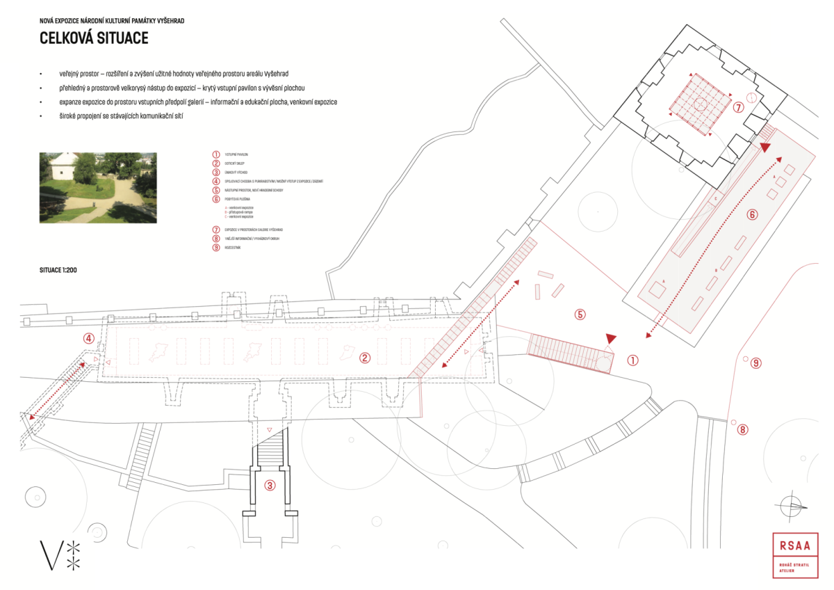 Vítězem architektonické soutěže na novou podobu NKP Vyšehrad se stalo studio Roháč Stratil architektonický ateliér 