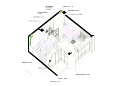 Vzorový byt - schéma