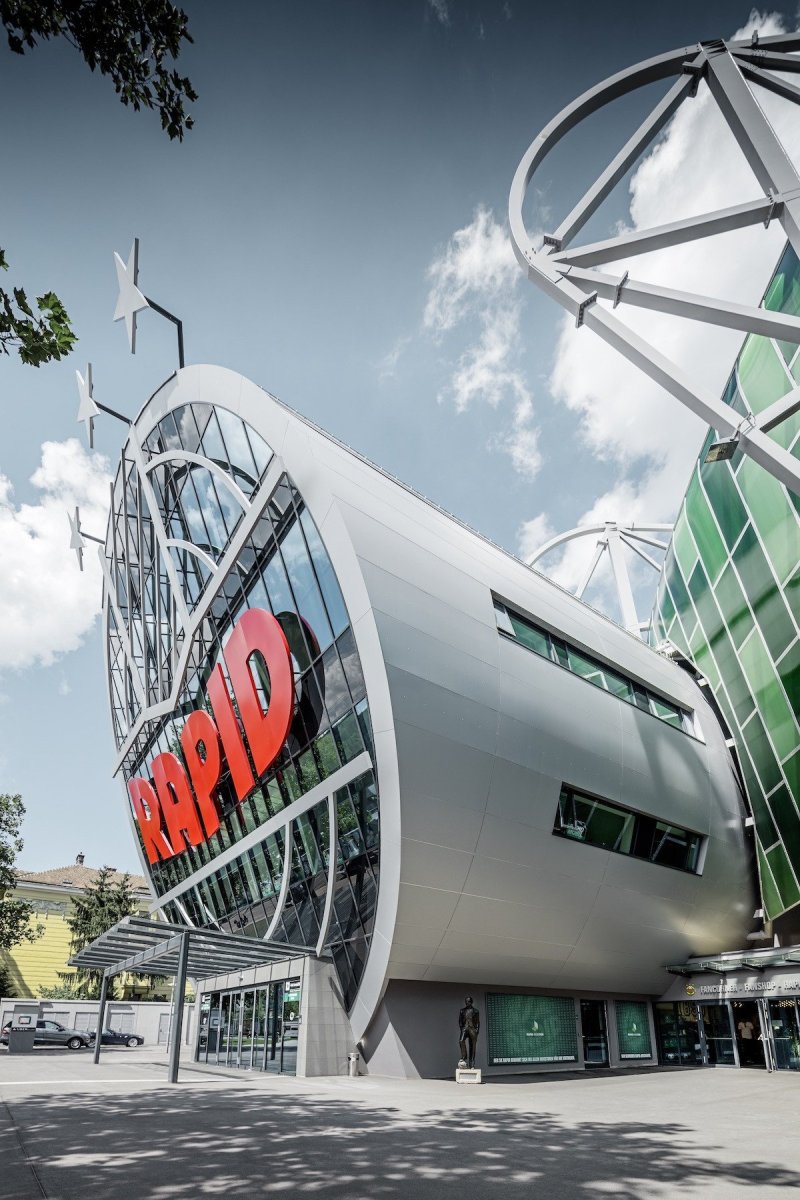 Fotbalový stadion Allianz SK Rapidu Vídeň, Architektur Concept Pfaffhausen + Staudte GbR