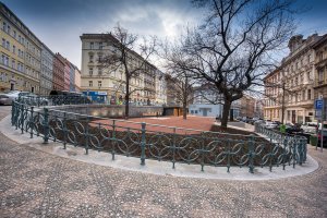 Revitalizace Kostnického náměstí na pražském Žižkově od Hany Špalkové a Radmily Fingerové, realizace 2019