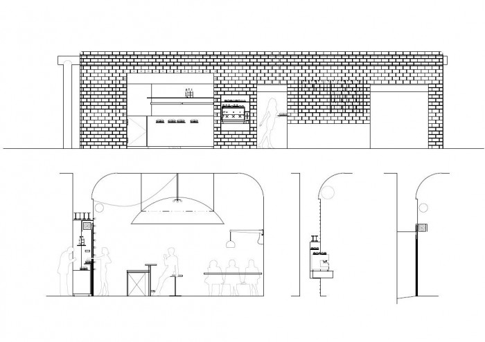 Mjölk architekti, Chicago grill, foto