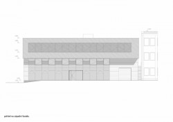 Výrobní a administrativní objekt firmy Pilana Karbid v Hulíně, Ellement architects, pohled na západní fasádu