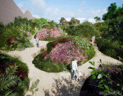 Pražské studio Olgoj Chorchoj začíná spolupracovat s teplickou botanickou zahradou na jejích úpravách