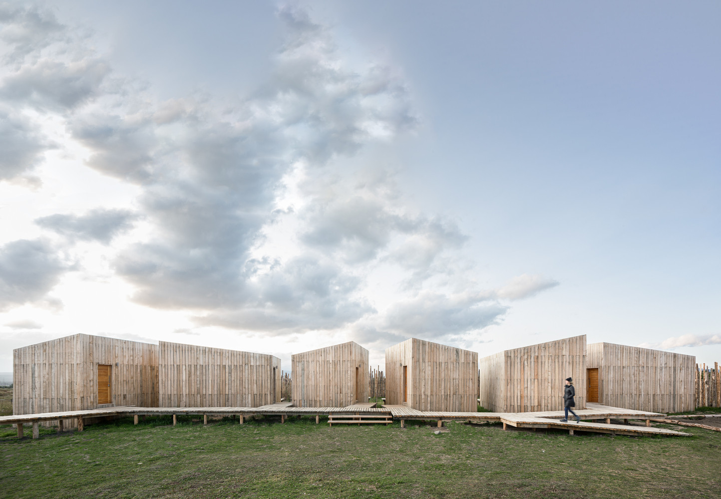 Hotel AKA Patagonia v Chile od studia Larrou