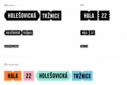 Logo Holešovické tržnice a Haly 22