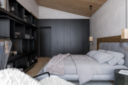 Návrh apartmánu Na Klecandě v Krkonoších od Terezy Stambolijské