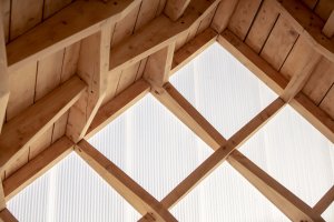 Architekta Clementine Blakemore navrhla hudební pavilon pro britskou základní školu