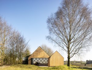 Architekta Clementine Blakemore navrhla hudební pavilon pro britskou základní školu