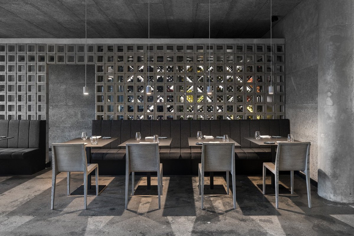 Interiér restaurace The Eatery navrhl ateliér NEUHÄUSL HUNAL